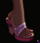 Yae miko feet dark skinned