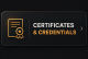 Certificates & Credentials