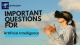 Important Questions for Artificial Intelligence