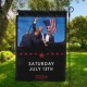 Trump 2024 Flag, Donald J. Trump Assassination Attempt, Never Surrender Outdoor Flag