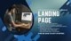 I will create a responsive landing page using HTML, CSS, and js