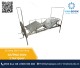 GIƯỜNG INOX 2 TAY QUAY – ĐỆM & BÁNH XE – THIẾT BỊ Y TẾ TIỆN LỢI
