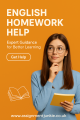 English Homework Help: Expert Guidance for Better Learning