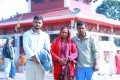 Maulakali Temple with my Mom and brother